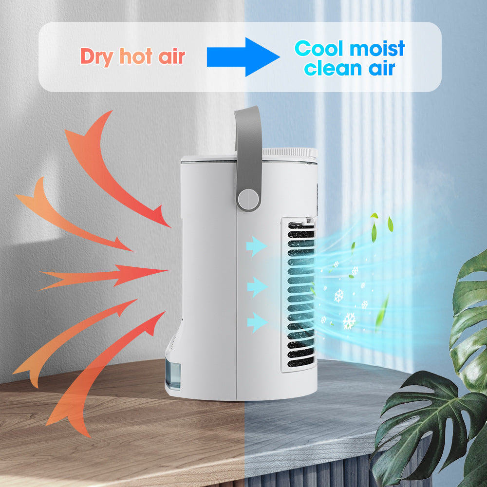 USB Desktop Air Cooler with Humidification Function