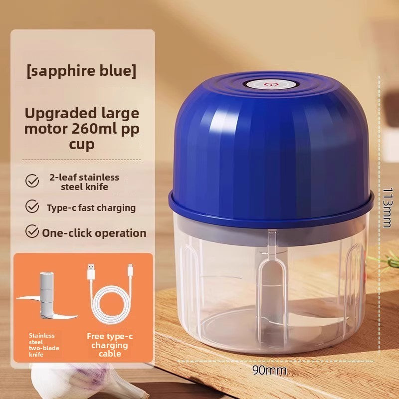 Electric Garlic Mincer USB Kitchen Appliance