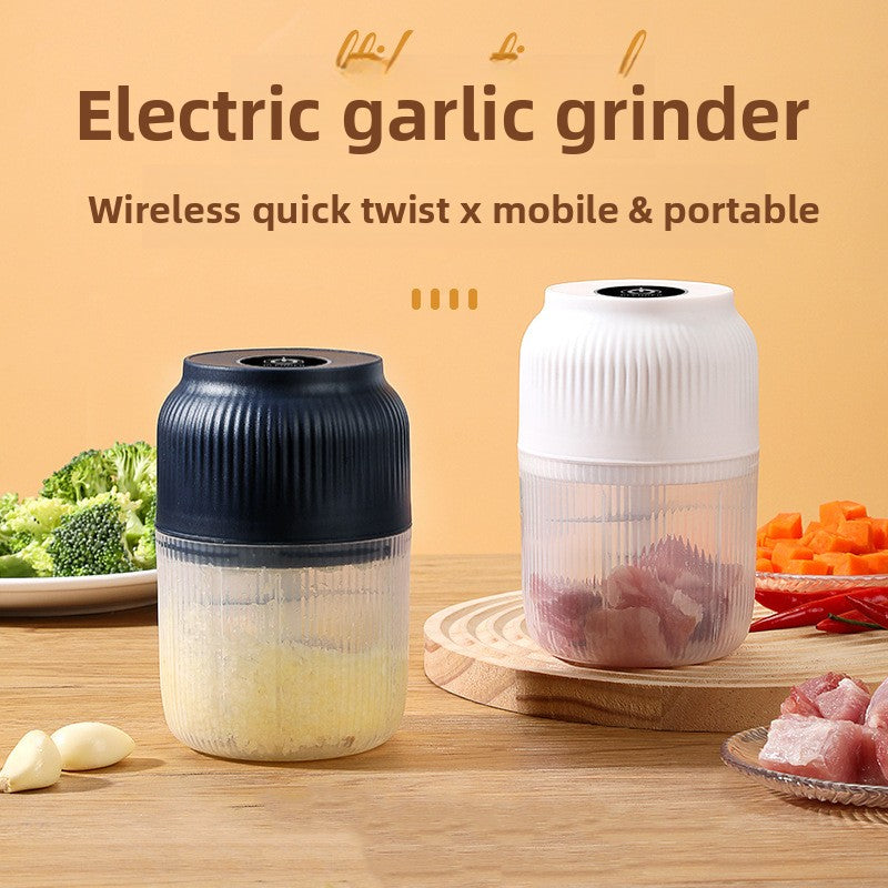 Electric Garlic Mincer USB Kitchen Appliance