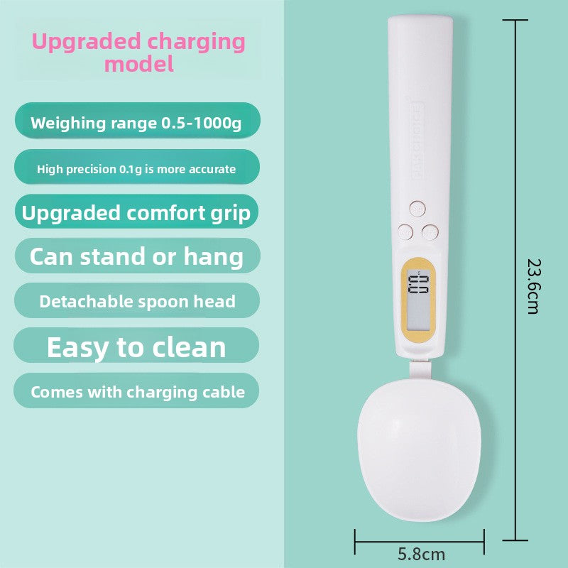 USB charging kitchen baking pet food weighing scale