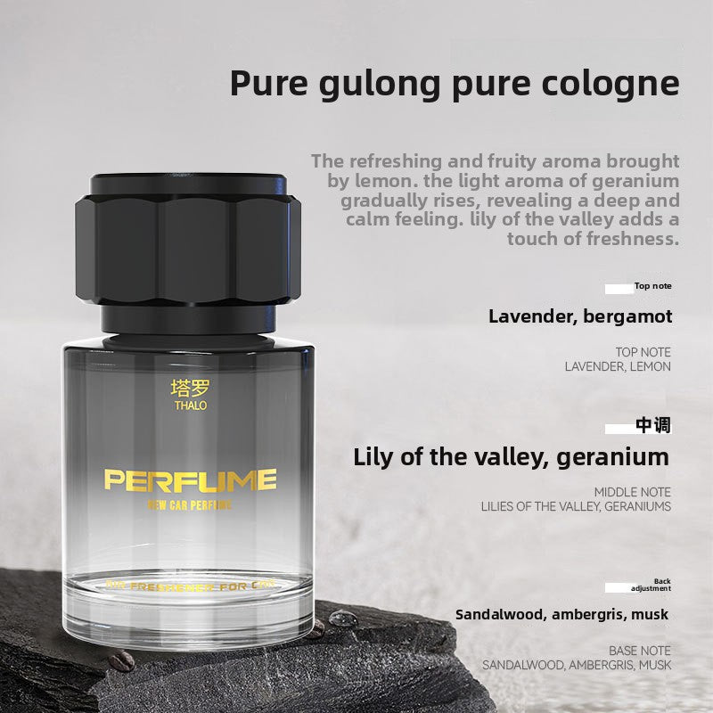 Glass Car Aromatherapy Diffuser with Long-Lasting Fragrance