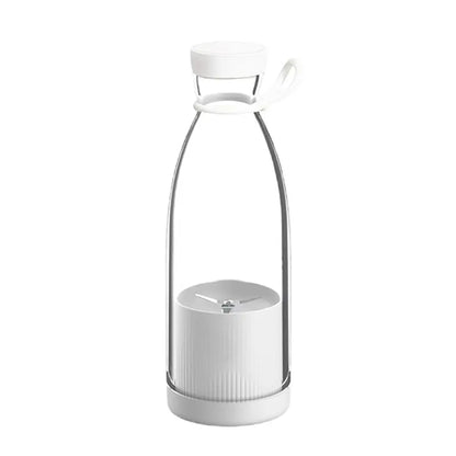 A38T-300ML Portable Blender Fruit Mixers USB Rechargeable Smoothie Mini Blender Personal Juicer -White
