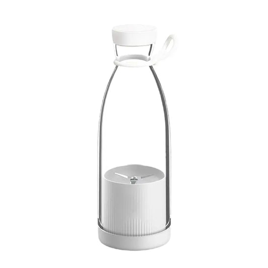 A38T-300ML Portable Blender Fruit Mixers USB Rechargeable Smoothie Mini Blender Personal Juicer -White