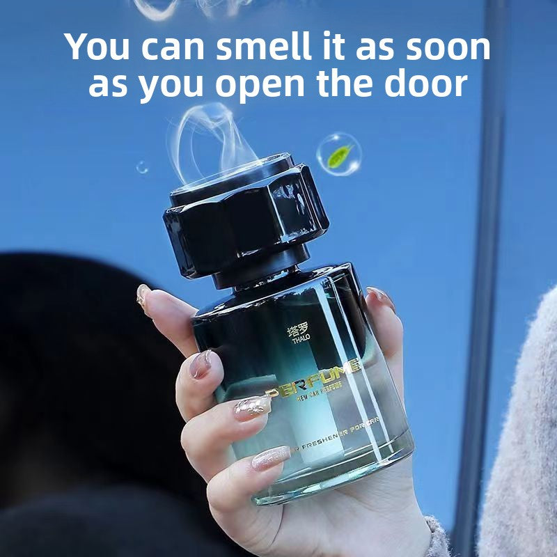 Glass Car Aromatherapy Diffuser with Long-Lasting Fragrance