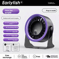 USB Rechargeable Desk Fan with 100 Speed Settings