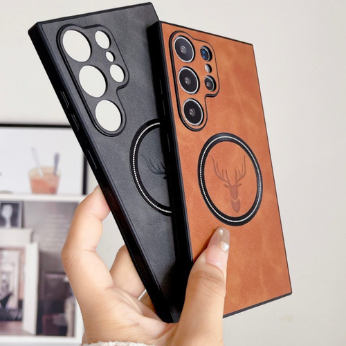 Magnetic Cloth Pattern Phone Case for Samsung Series