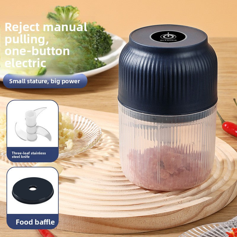 Electric Garlic Mincer USB Kitchen Appliance