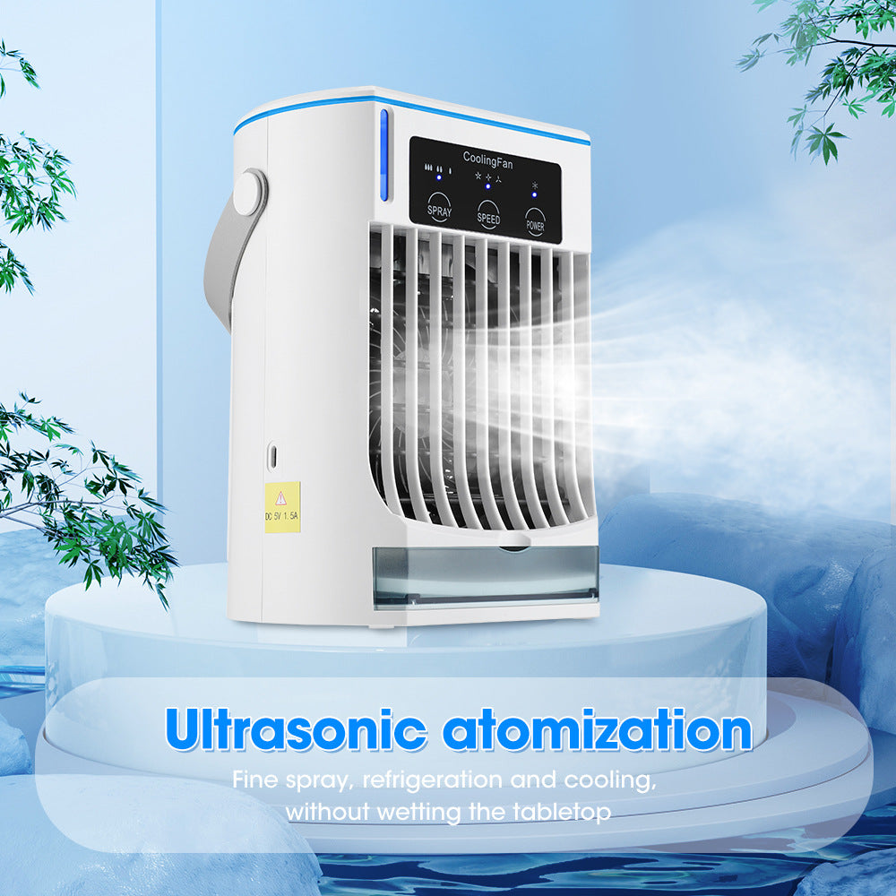 USB Desktop Air Cooler with Humidification Function