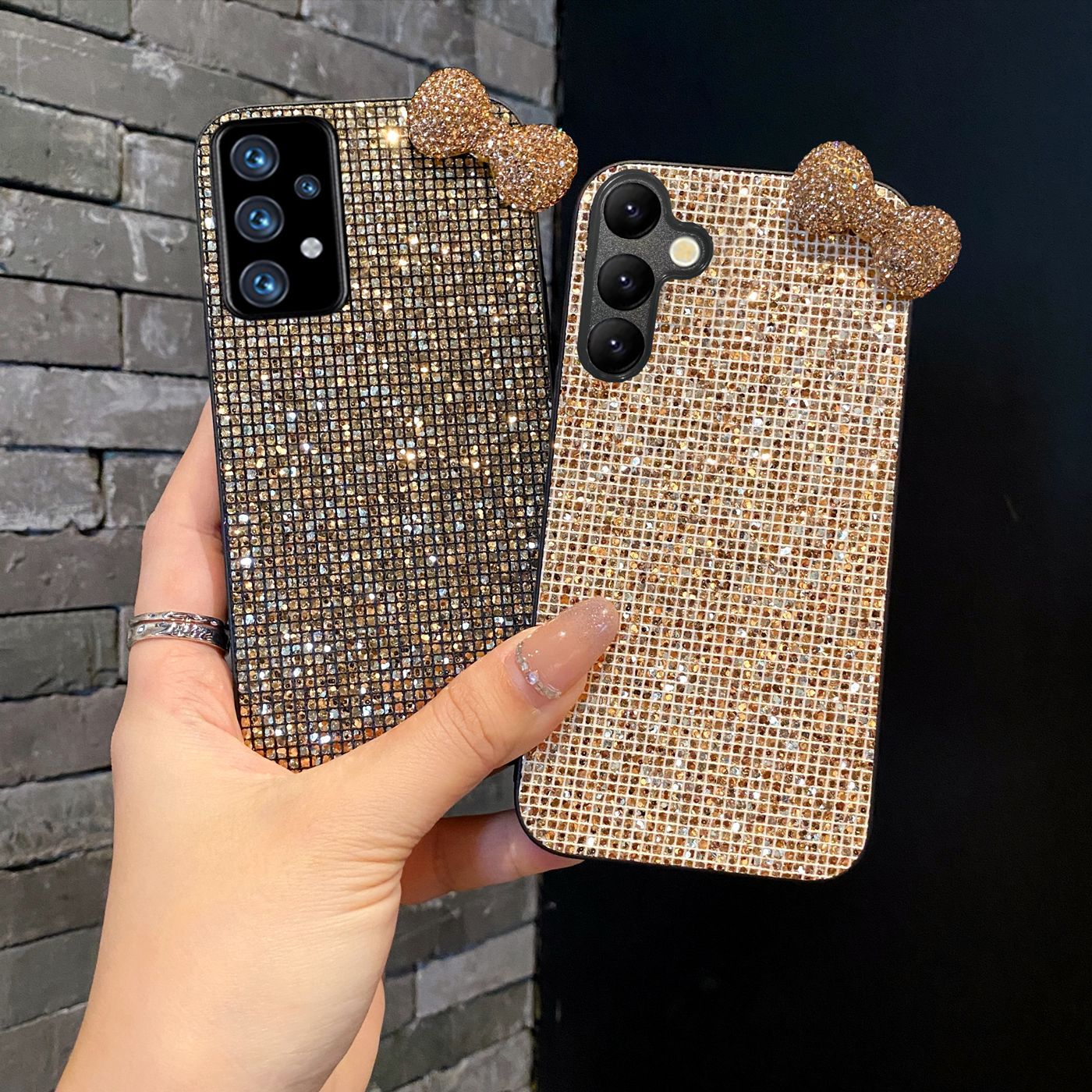 Samsung Glitter Diamond Pattern TPU Phone Case