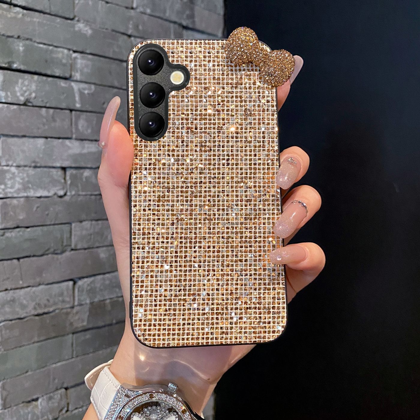 Samsung Glitter Diamond Pattern TPU Phone Case